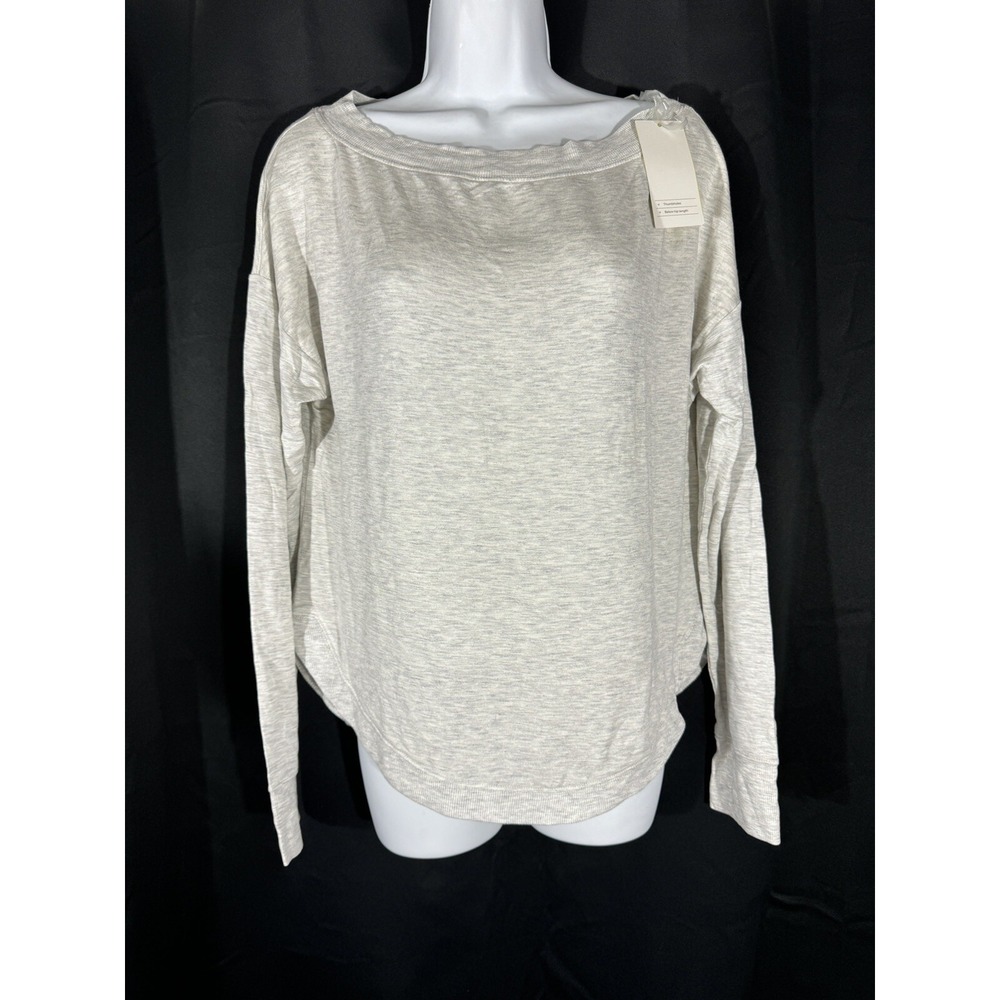 All in‎ Motion Women's Gray Super Soft Modal Sweatshirt - Size Small - NWT